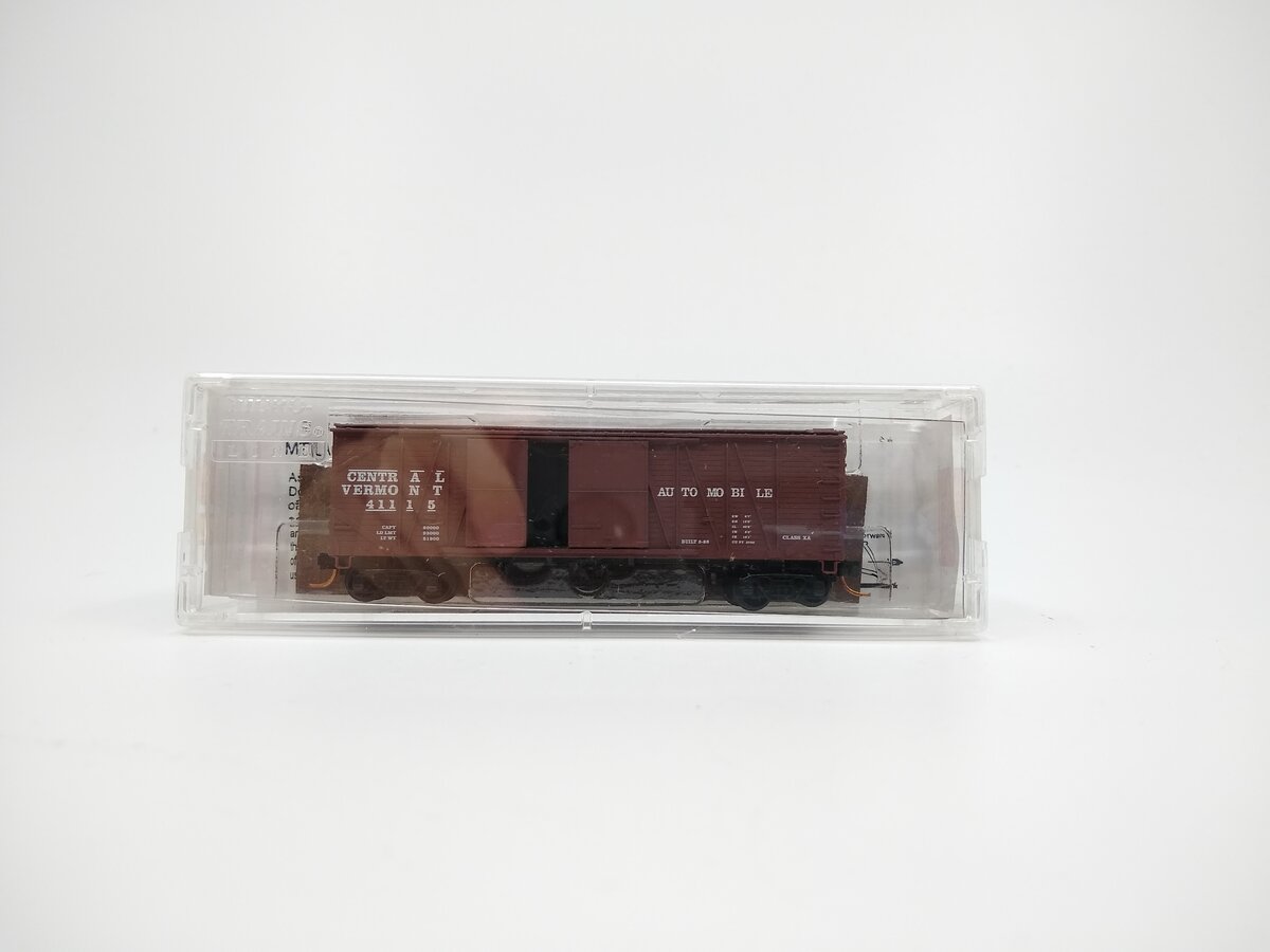 Micro-Trains 02900050 N CV 40' 1&1/2 porte box esterno rinforzato #41115 LN/Box - Foto 1 di 1