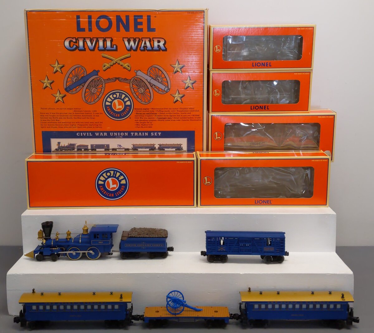 Lionel 6-21900 O Gauge Steam Civil War Union Train Set LN/Box