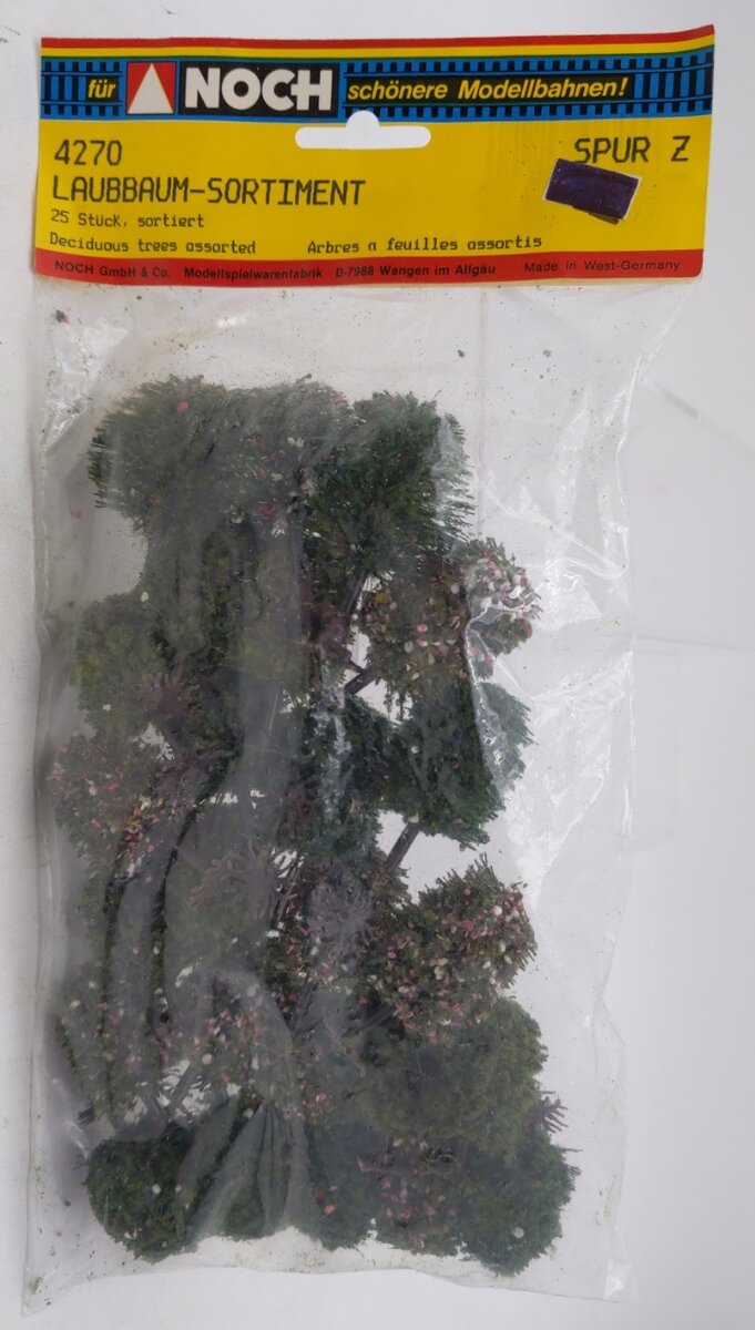 Noch 4270 Z Scale Laubbäume sortiert (25 Stück) - Bild 2 von 2