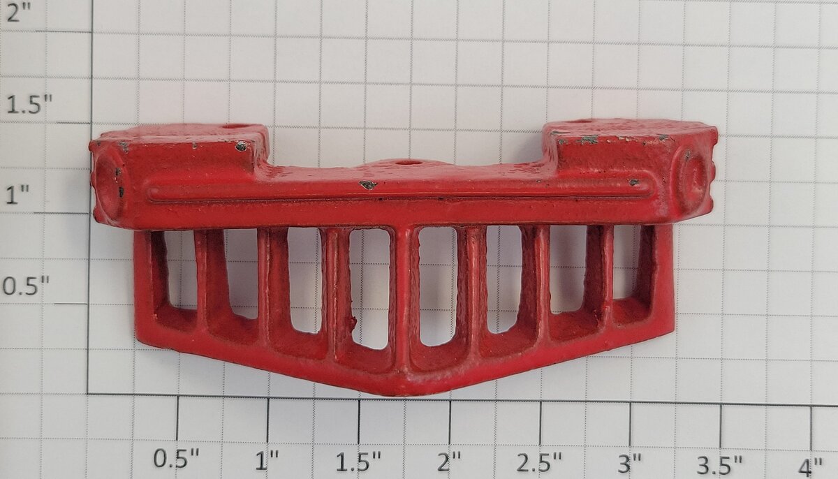 Lionel 390-68 Red Cast Pilot Cow Catcher Fits 400E, 390E (Original - Red)