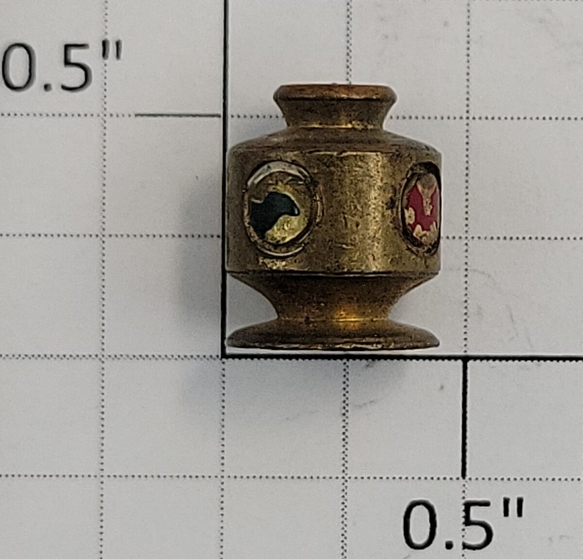 Lionel 390-80 Brass Pilot Lantern - Fits 9E, 390, 390E (Original)