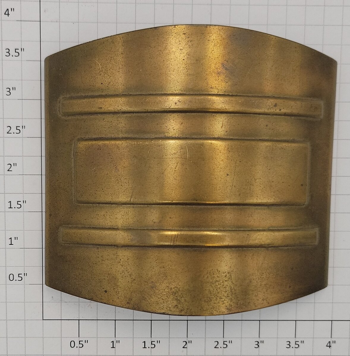 MTH 400E-283 Brass Standard Gauge Cab Roof (Original)