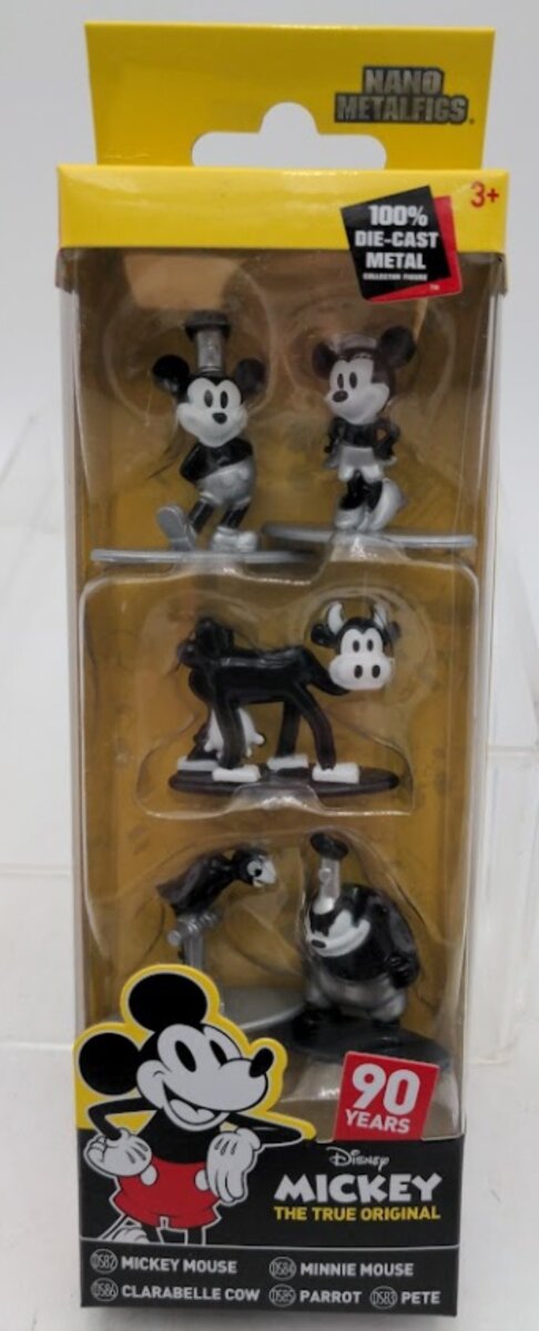 Disney 30013 Mickey Mouse True Original 90 Years Nano Metalfigs