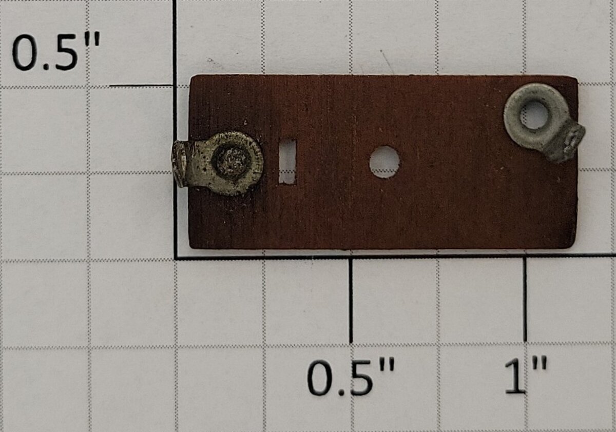 Lionel 100-43 E-Unit Switch Lever Back Plate (Original)