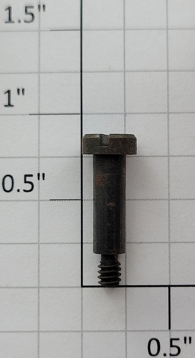 Lionel 726-46 Black Trailer Truck Mounting Screw (Reproduction)