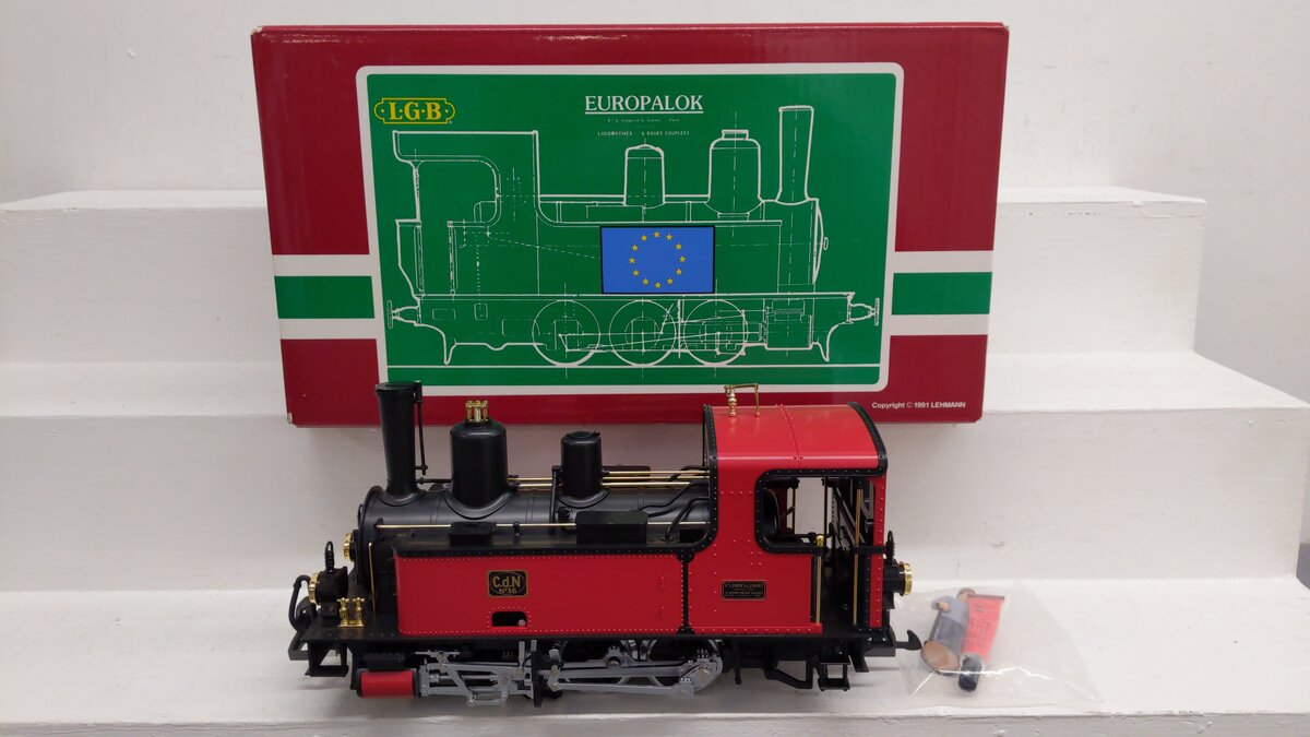 LGB 20790 G Scale Corpet-Louvet C.d.N. No. 36 Steam Locomotive EX