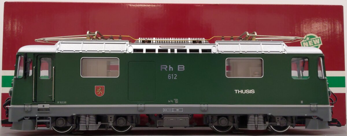 LGB LEHMANN レーマン Gスケール RhB電気機関車 2143 LGB 2143L G Scale RhB Electric Locomotive EX/Box | eBay