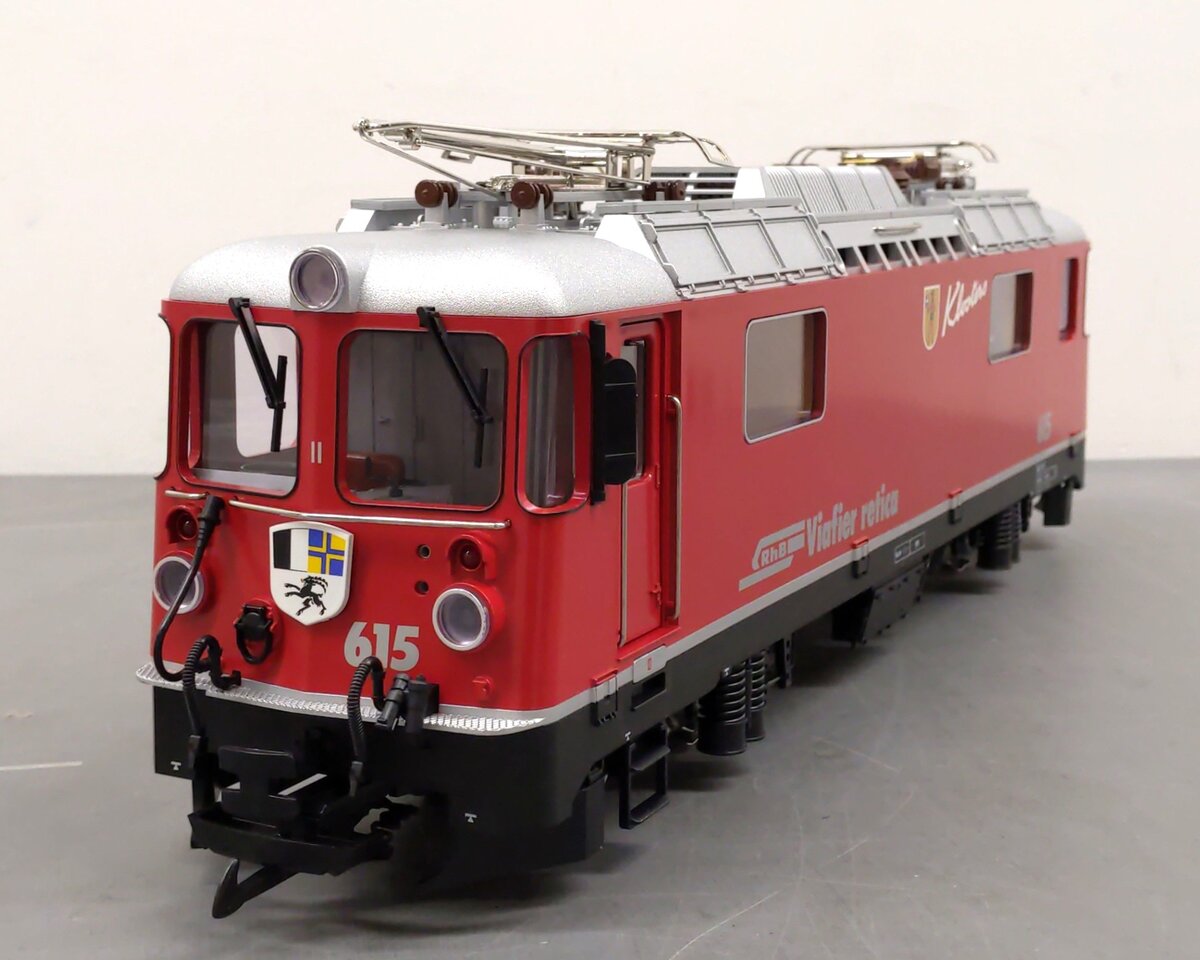 LGB 22430 G Scale Rhätishe Bahn GE 4/4 II Electric Locomotive #615