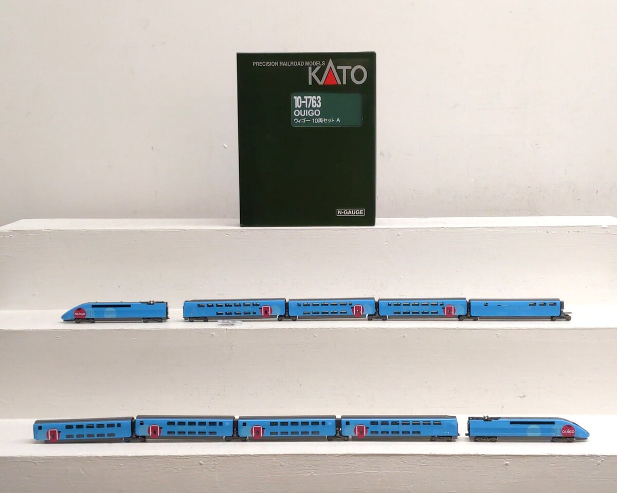 Kato 10-1763 N Scale French Railways (SNCF/TGV) OUIGO 10-Car