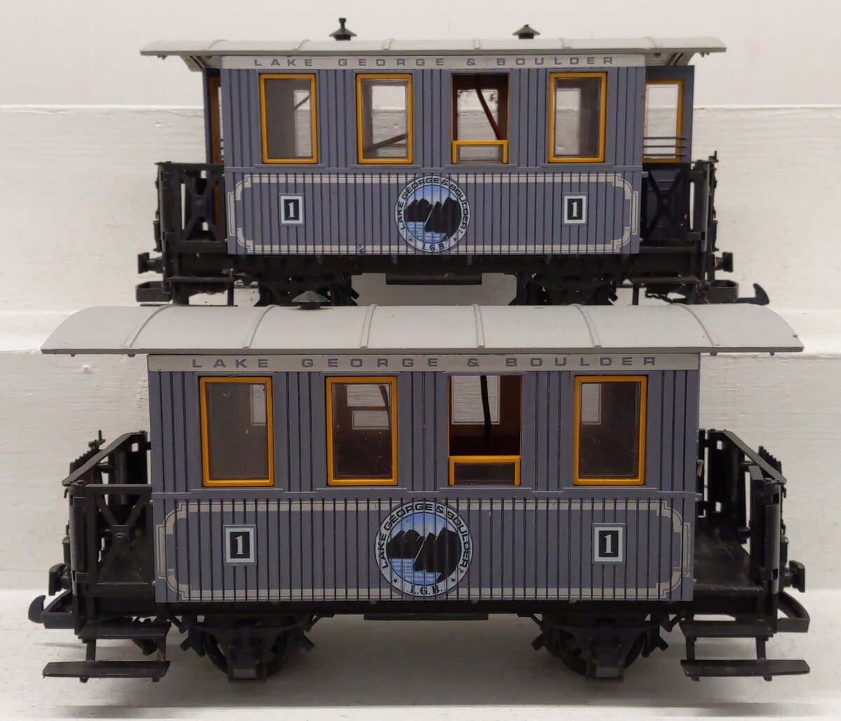 LGB 22301 G Scale Lake George & Boulder Steam Train Set- Passenger