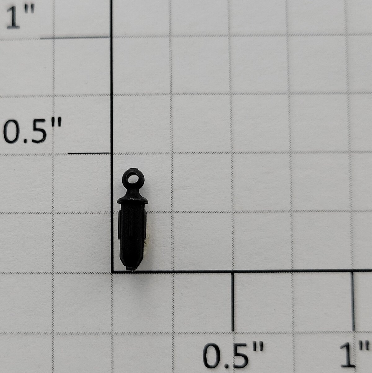 Lionel 18045-315 Black Plastic Handrail Stanchion (New)