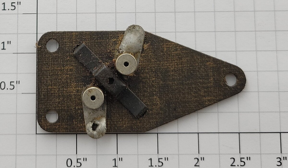 Lionel WS-66 Fiber Whistle Brush Plate (Original)