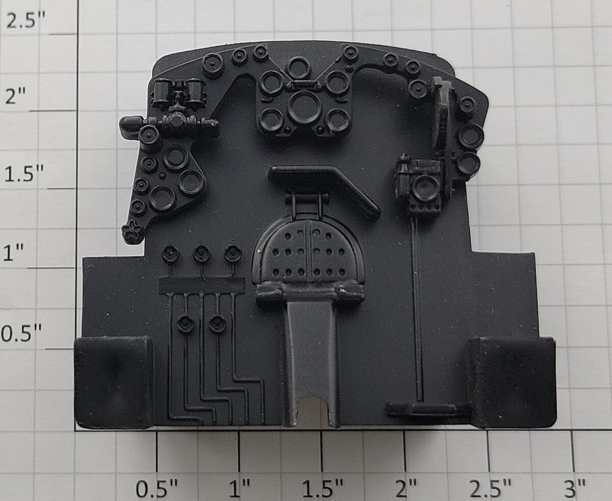 Lionel 18052-244 PRR K-4 Torpedo Steam Loco Black Plastic Backhead Detail #238E (New)