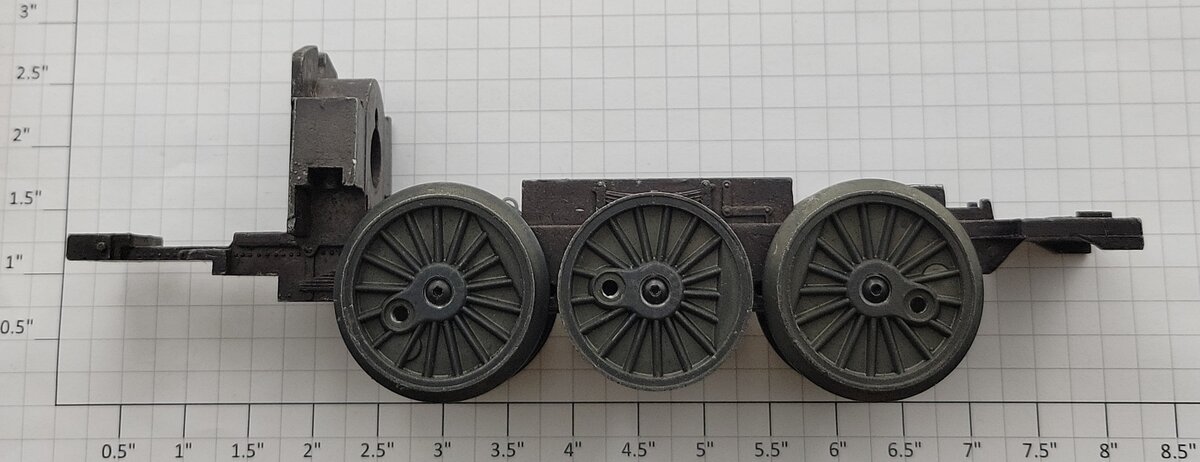 Lionel 18052-601 PRR Torpedo Steam Locomotive Frame and Wheel Assembly #238E (New)