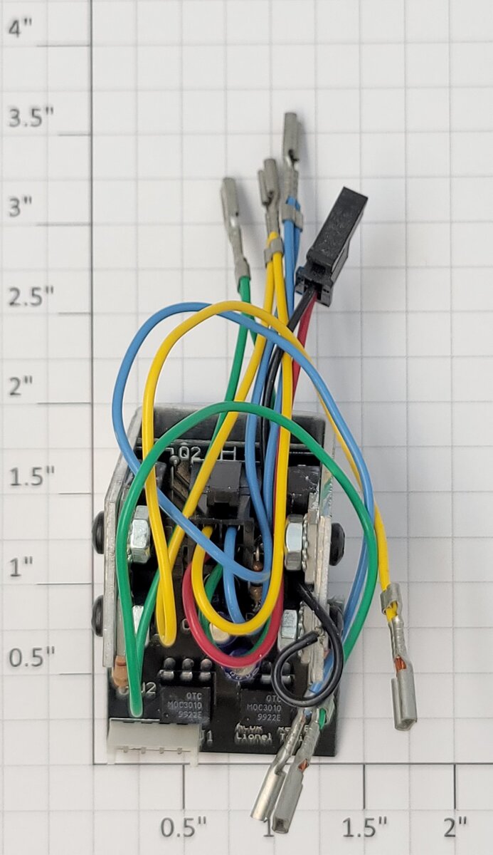 Lionel 38151-256 ACDR AC Motor Driver W/Heat Sink & Harness (New)