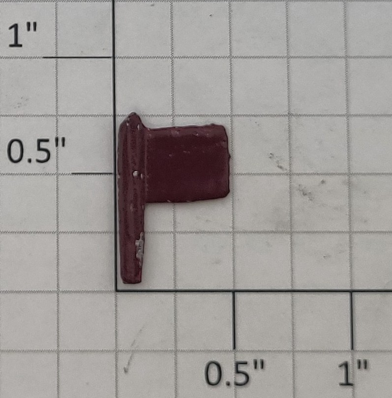 Lionel 390-76 Red Flag (Repro-Red)