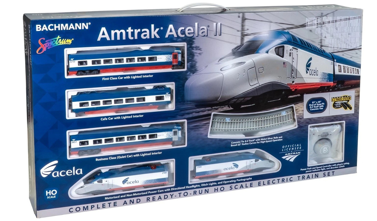 HOゲージ Acela Express 6両セット(BACHMANN) Bachmann 01206 HO Amtrak Acela II Train Set | eBay