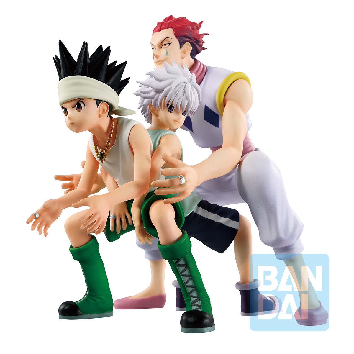 Bandai 67081 Hunter x Hunter - Gon x Killua x Hisoka Greed Island