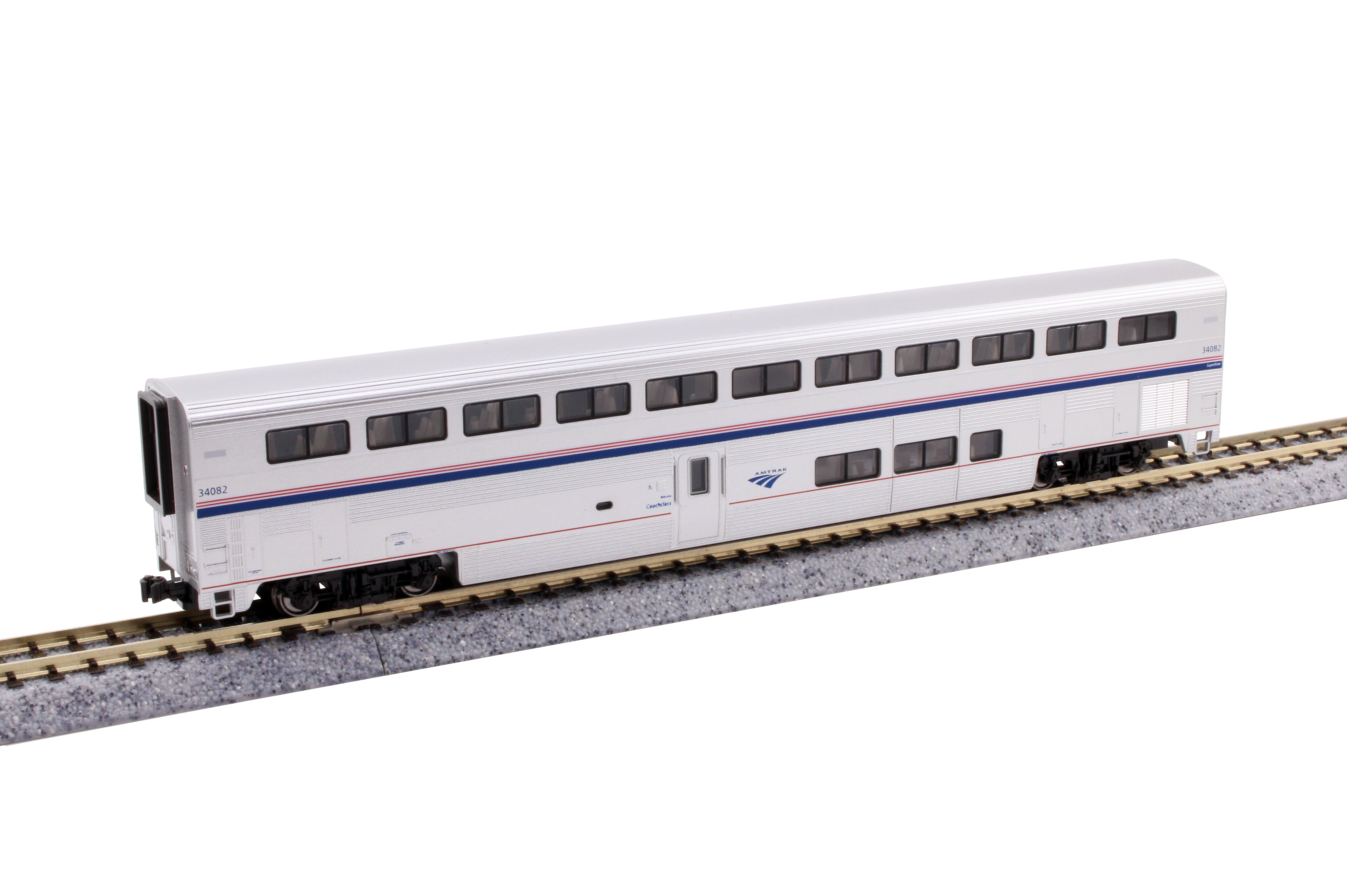 Kato 106-9002-1 N Amtrak Pacific Surfliner 4 Wagen Anbauset mit Beleuchtung - Bild 2 von 5
