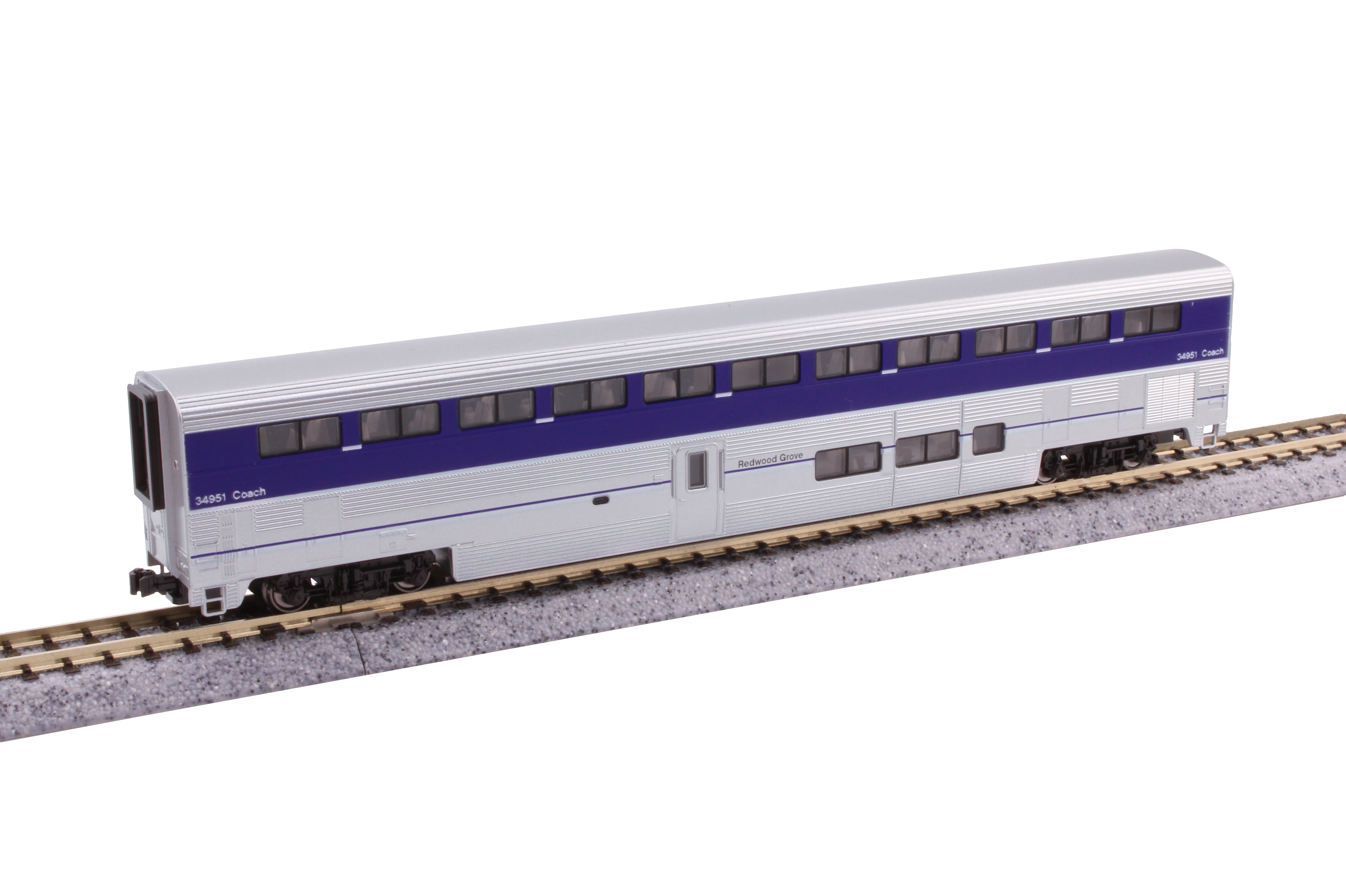Kato 106-9002-1 N Amtrak Pacific Surfliner 4 Wagen Anbauset mit Beleuchtung - Bild 5 von 5