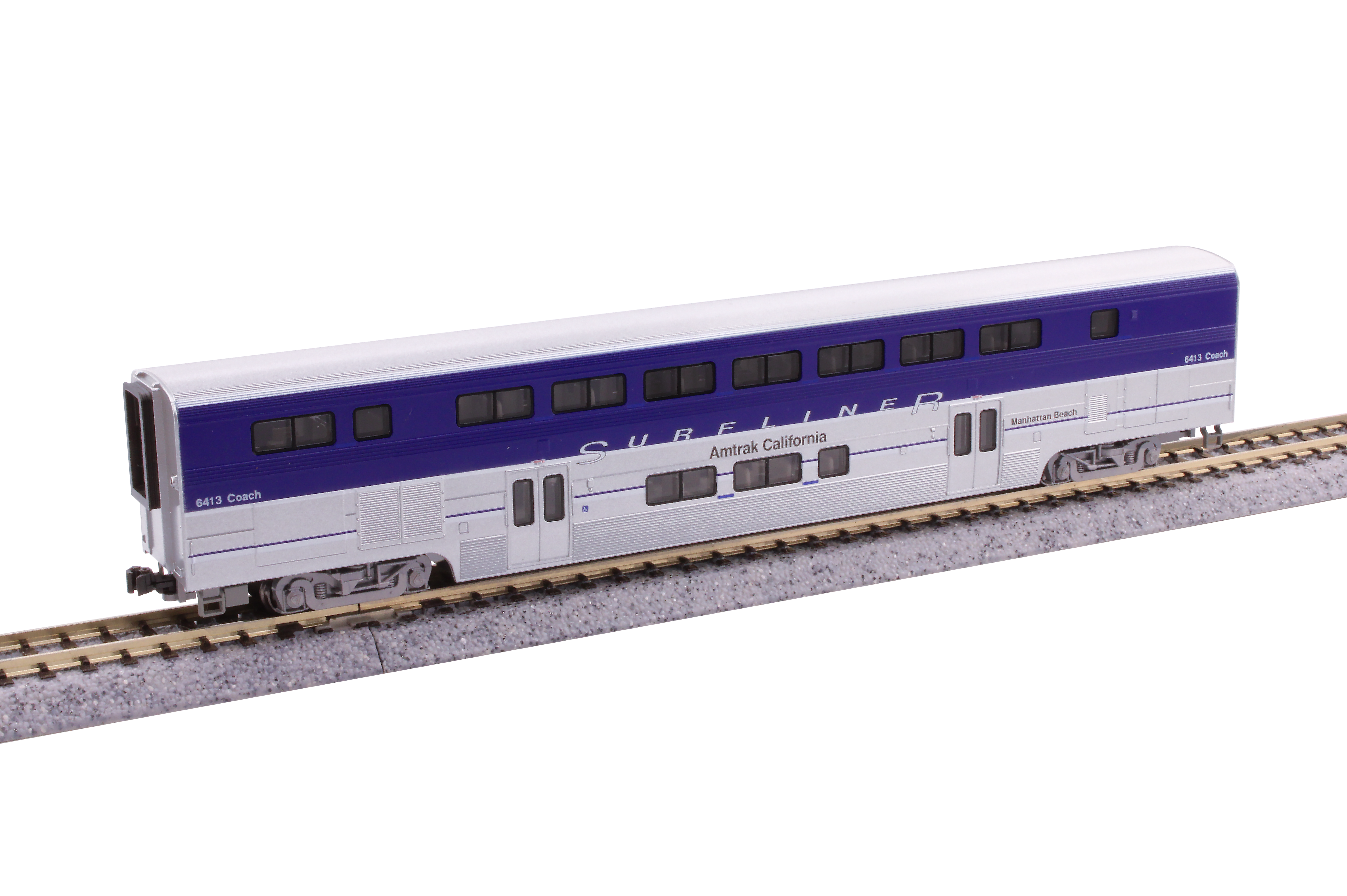 Kato 106-9002-1 N Amtrak Pacific Surfliner 4 Wagen Anbauset mit Beleuchtung - Bild 4 von 5