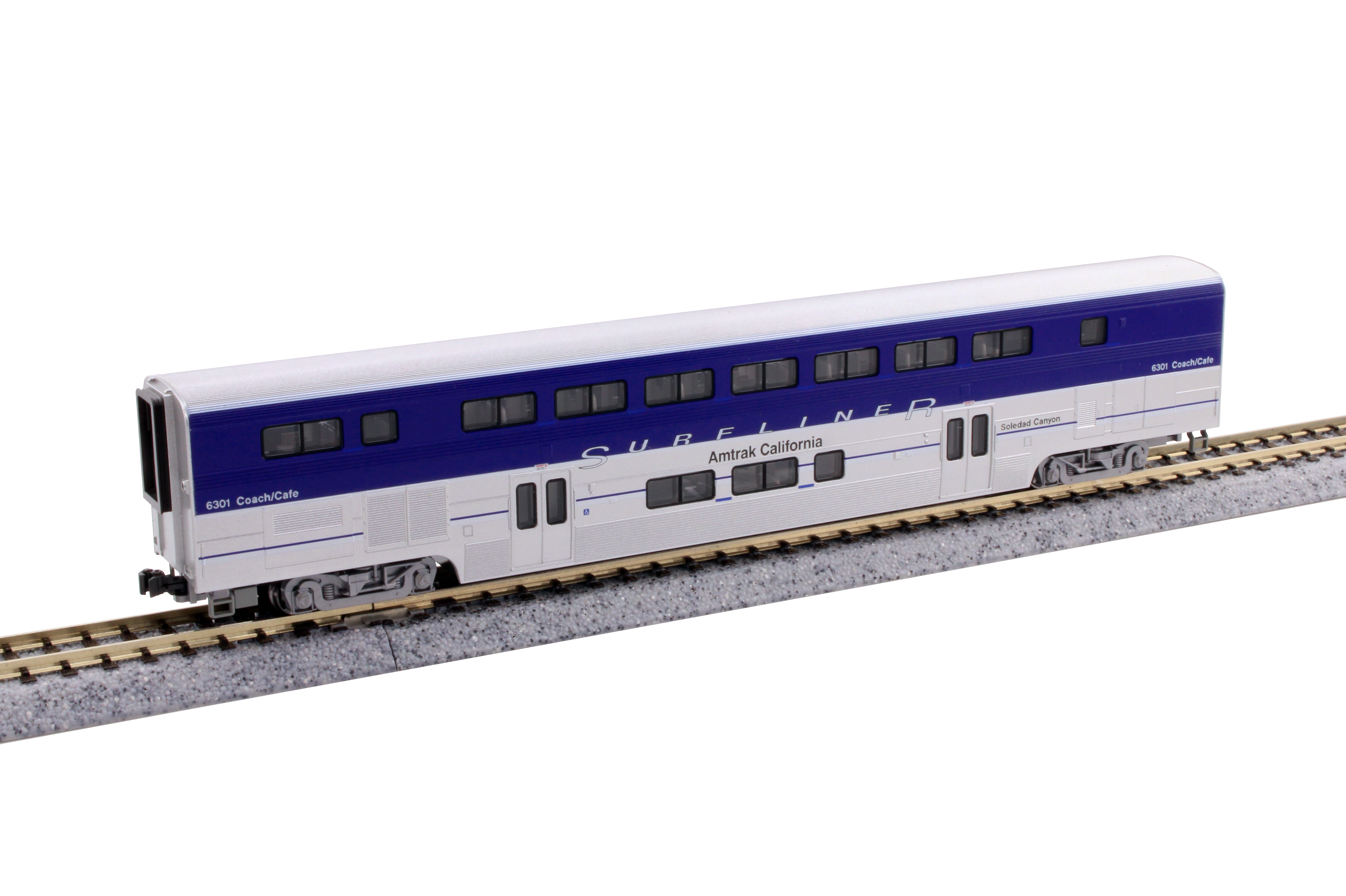 Kato 106-9002-1 N Amtrak Pacific Surfliner 4 Wagen Anbauset mit Beleuchtung - Bild 3 von 5