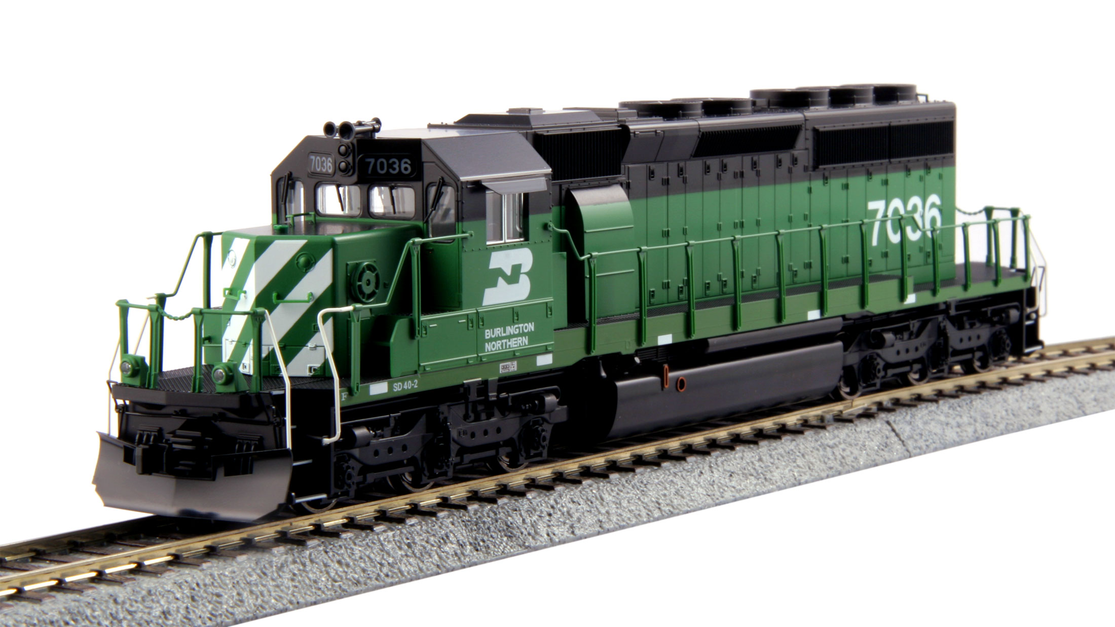 Kato 376604DCC HO Burlington Northern EMD SD402 Diesel 7036 4949727678160 eBay