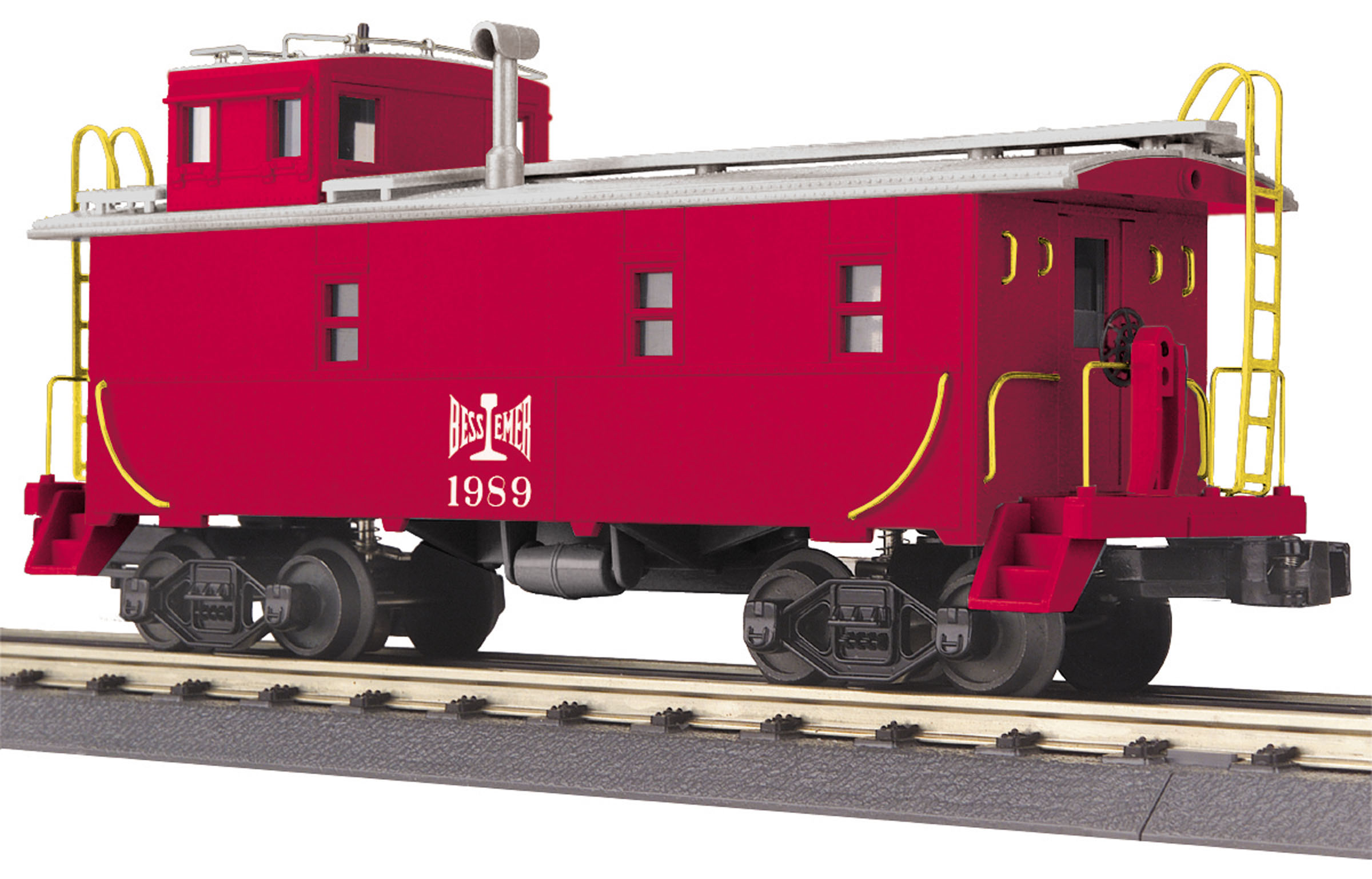 MTH 3077292 O Bessemer and Lake Erie Offset Steel Caboose eBay