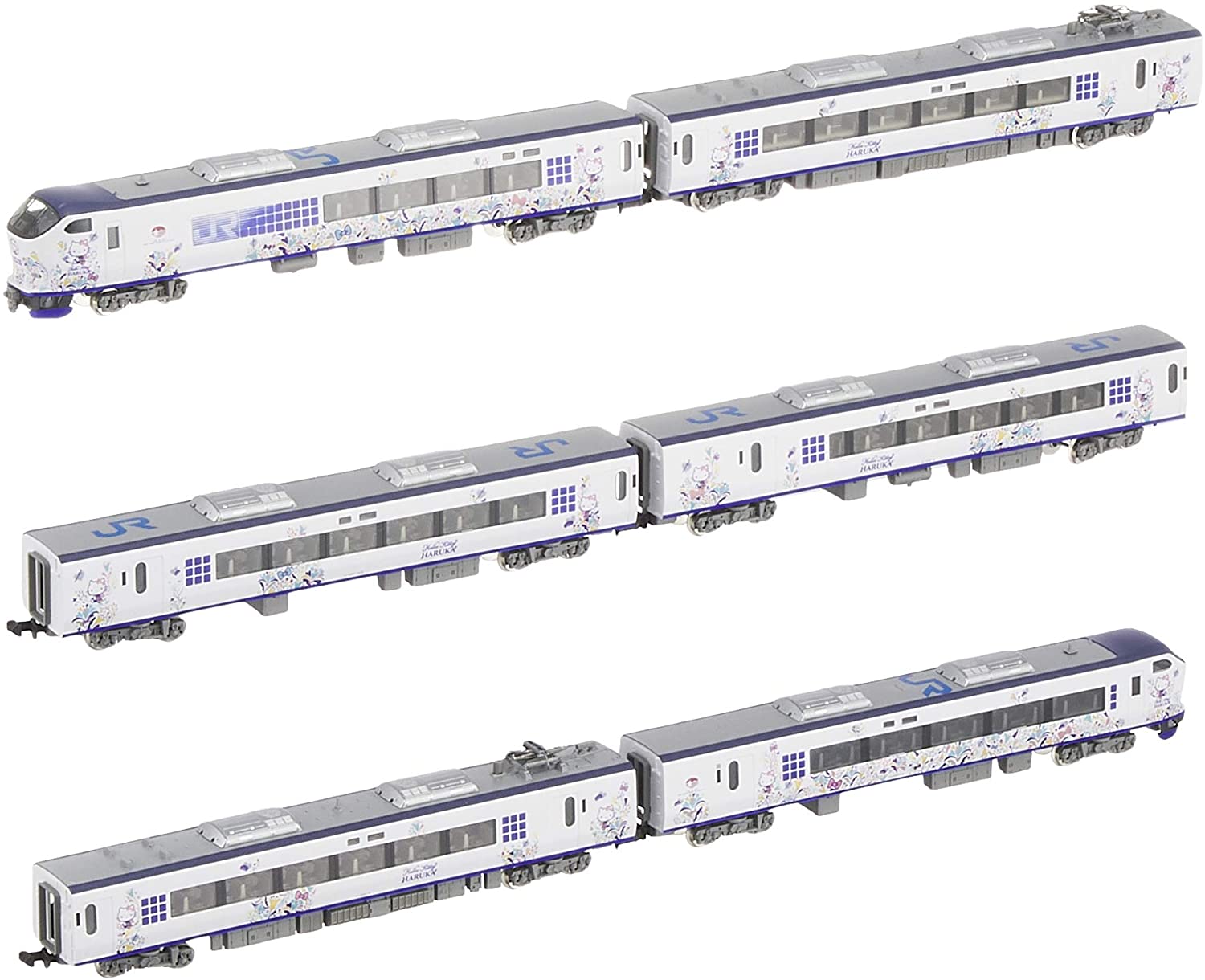 TomyTec 98692 N Scale J.R. 281 Limited Express Series Hello Kitty