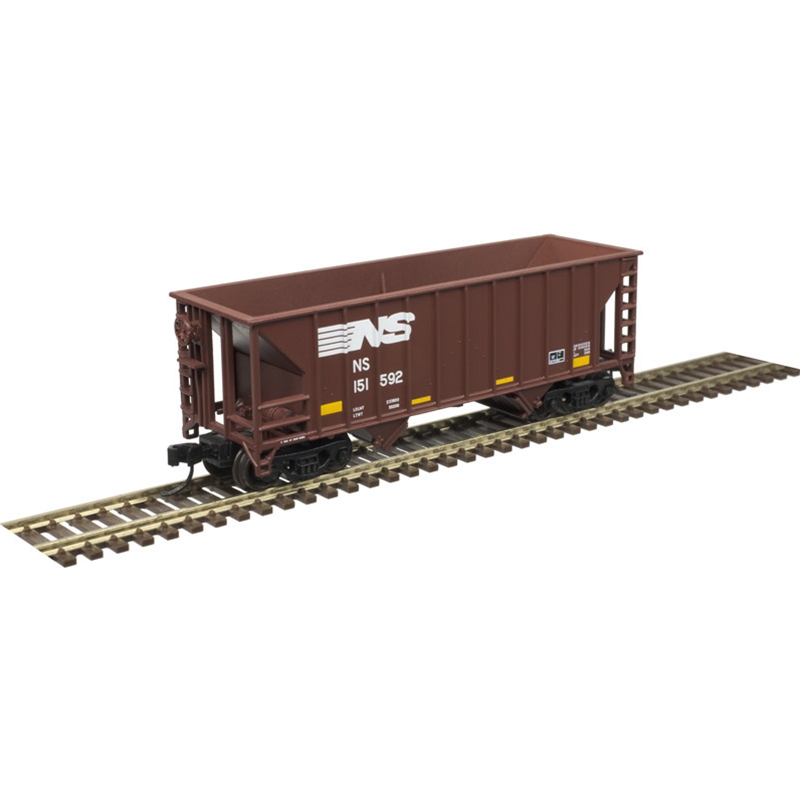 Atlas 50004540 N Norfolk Southern 100Ton Greenville Twin Hopper