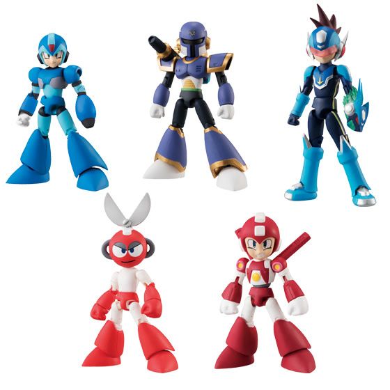 Bandai 22452 Action 66 Mega Man Volume 2 Plastic Model Kit (Pack of 10