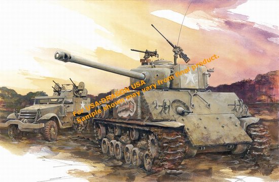DML Military Kits 6183 1 35 M4A3E8 SHERMAN THUNDERBOLT EBay