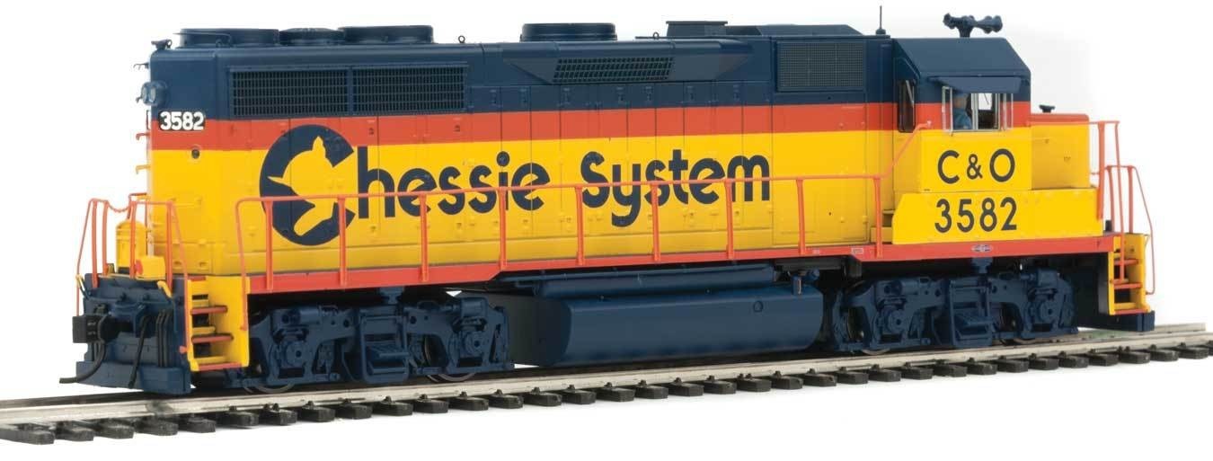 Walthers 920-49166 HO Chessie System C&O EMD GP35 Diesel Loco Standard ...