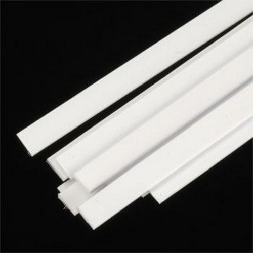 Plastruct 90726 .020" x .125" x 10" Styrene Plastic Square Rod (10) eBay