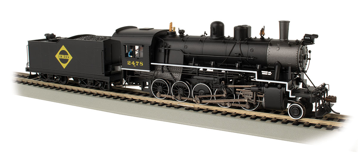 Bachmann 85402 HO Erie 2100 Decapod Steam DCC 2478