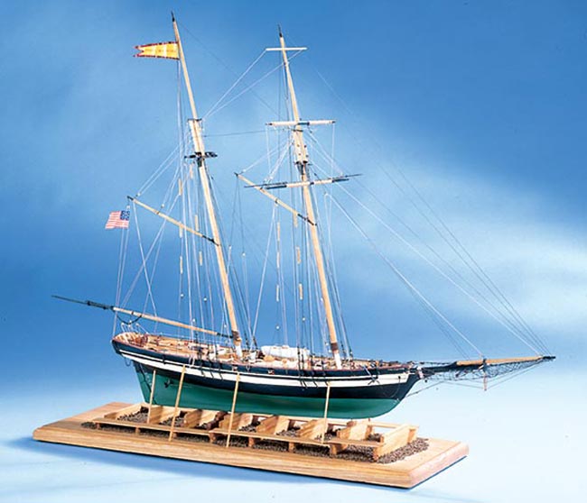 Model Shipways 2120 164 Pride of Baltimore II Wood Model Ship Kit eBay