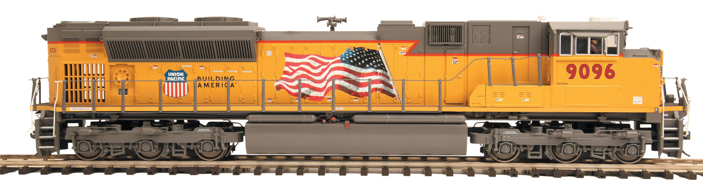 MTH 8023971 HO Union Pacific SD70AH Diesel w/ProtoSound 3