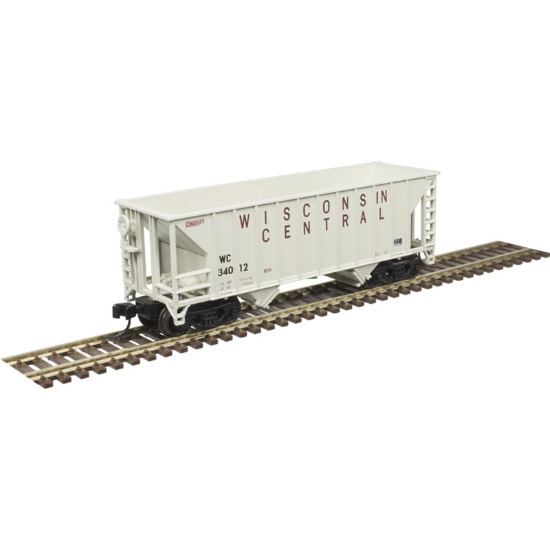 Atlas 50004607 N Wisconsin Central 100Ton Greenville Twin Hopper