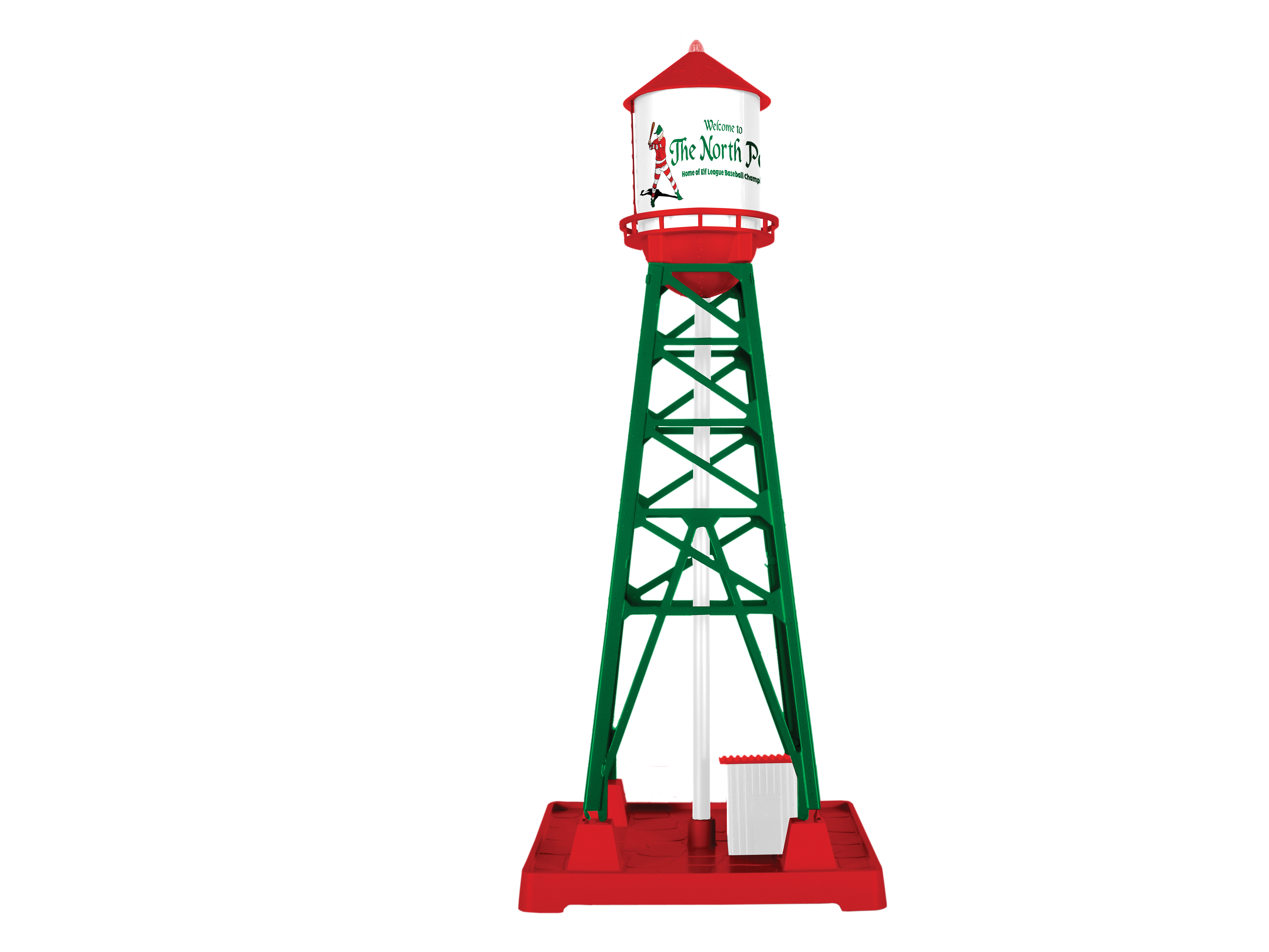 Lionel 684797 O Industrial Christmas Tower Building Kit 6" x 6" x 15