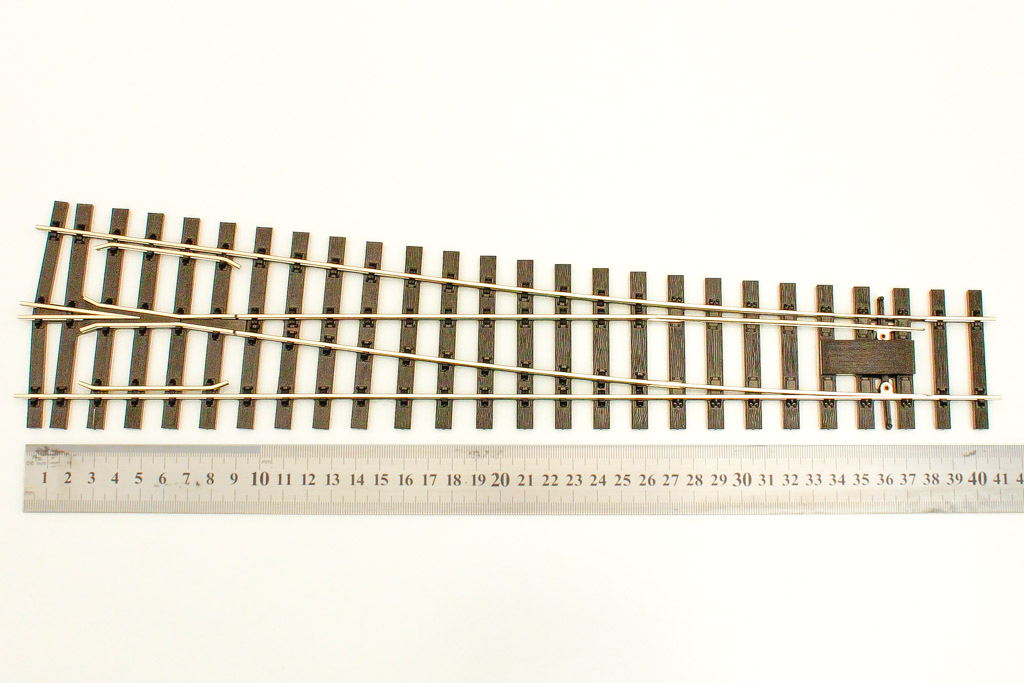 Peco SL E791BH O Right Hand Code 143 Turnout US Profile Flat Bottom Rail Peco Sl E791bh O Right Hand Code 143 Turnout Us Profile Flat Bottom Rail