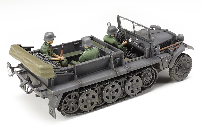 R Tamiya 37016 1:35 GERMAN 1T 1/2 TRACK | eBay