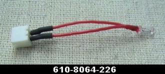 Lionel 6108064226 14 Volt Clear Grain of Wheat Light Bulb with Connector (New)