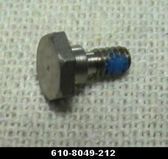 Lionel 6108049212 #4-40 Black Hex Head Rod Screw (New)