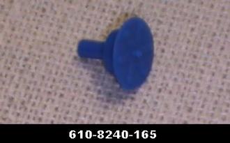 Lionel 6108240165 Filler Cap Mld Abs Blu 81659 (New)