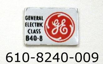 Lionel 6108240009 GE Builders Plate / Plauque (New)