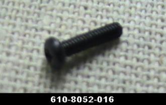 Lionel 6108052016 1-72x5/16 Black Phillips Pan Head Screws (New)