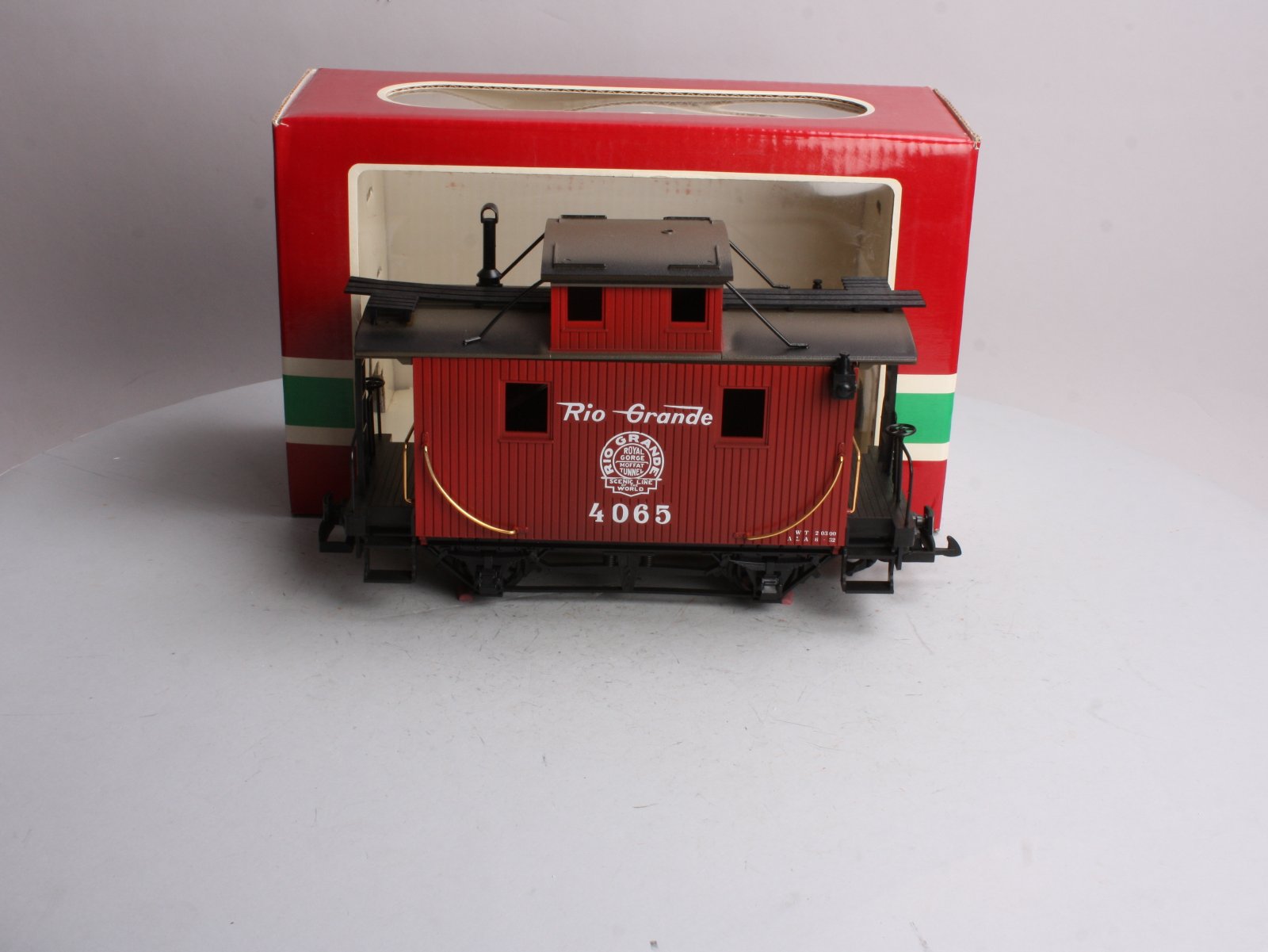 LGB 4065 G Rio Grande Cupola Caboose w/ Plastic Wheels EX/Box eBay