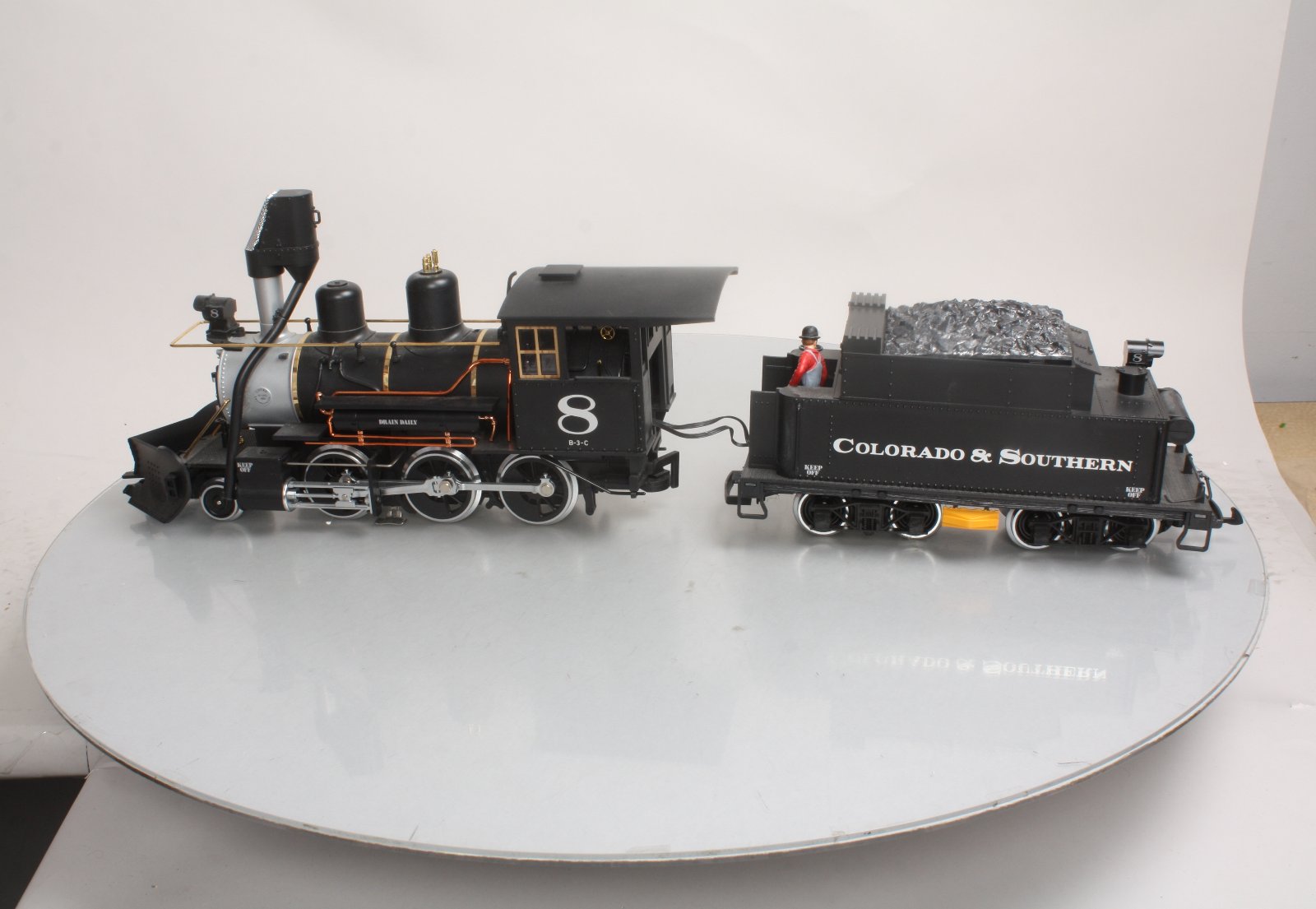 LGB 23192 G Scale Colorado & Southern Steam Locomotive and