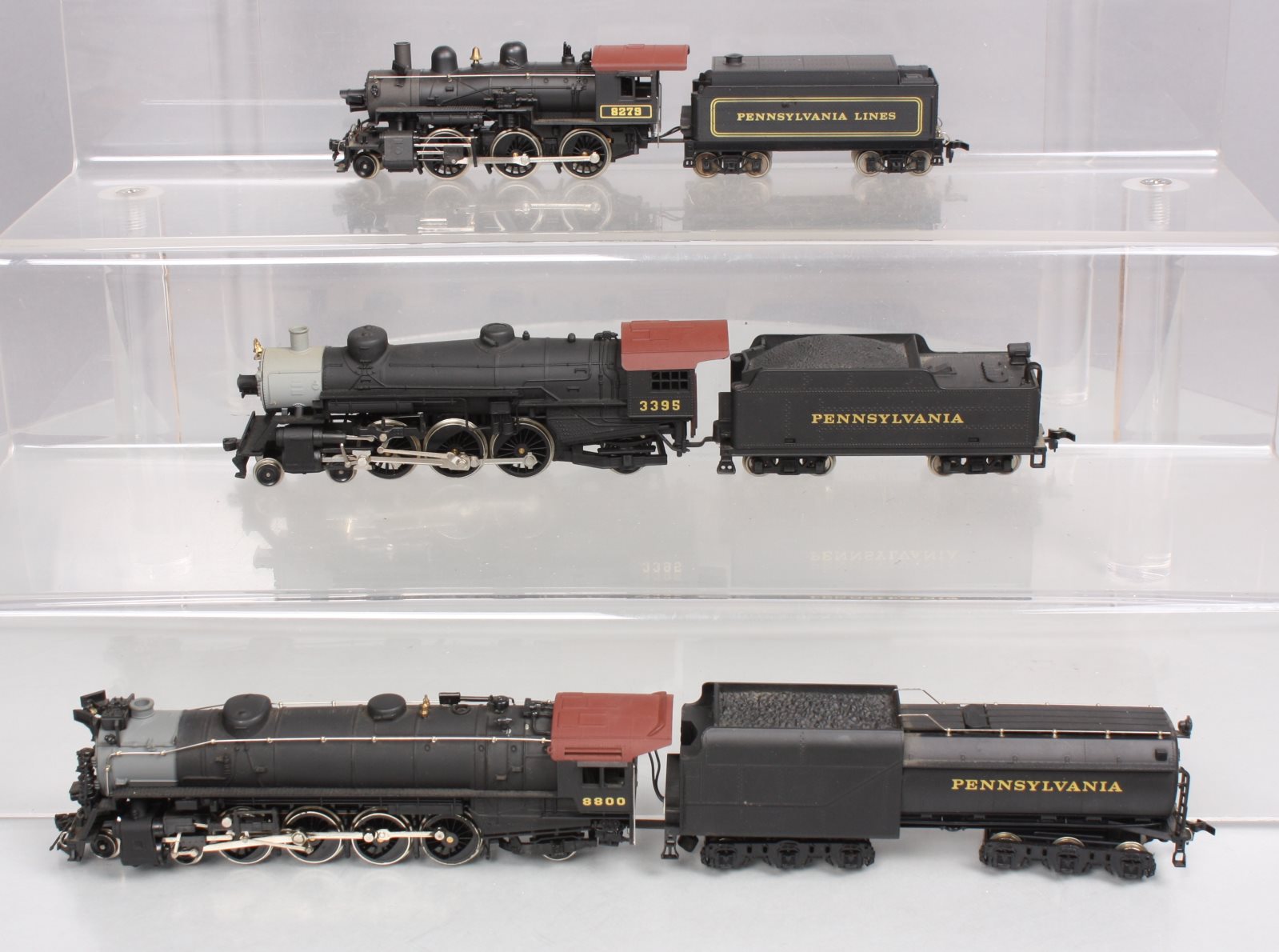 IHC HO Scale M9706, M511, M621 Pennsylvania Railroad Steam