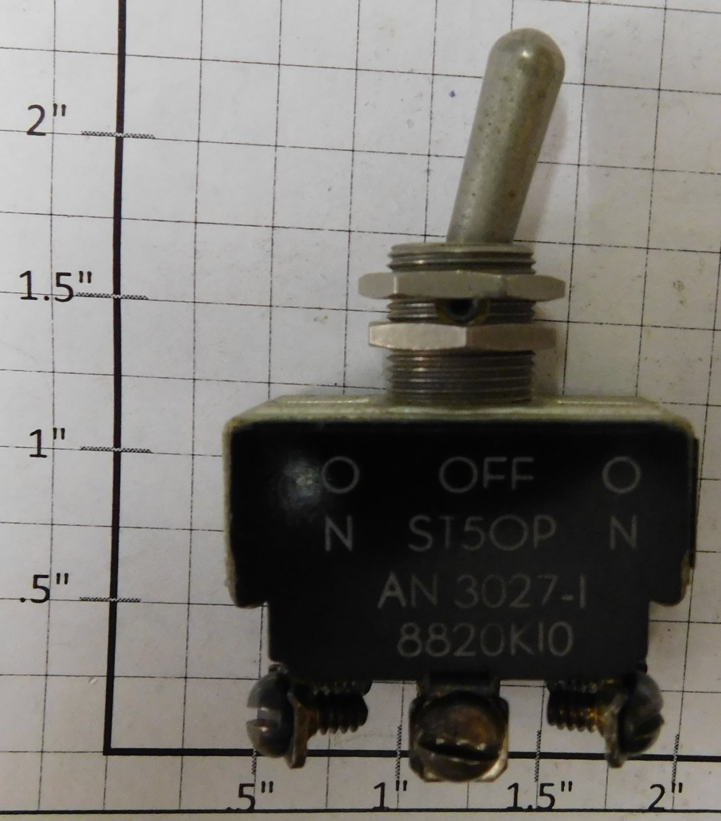 Acme AN30271 Heavy Duty DPDT Center Off Toggle Switch eBay